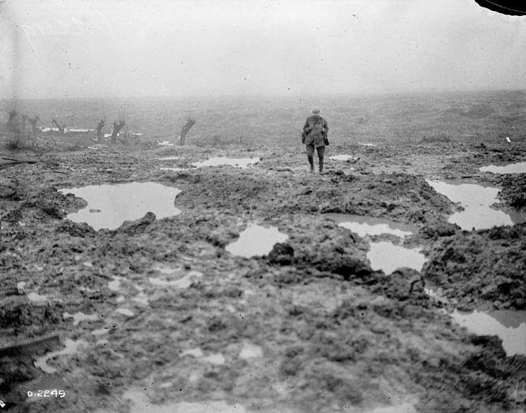 lone man passchendaele