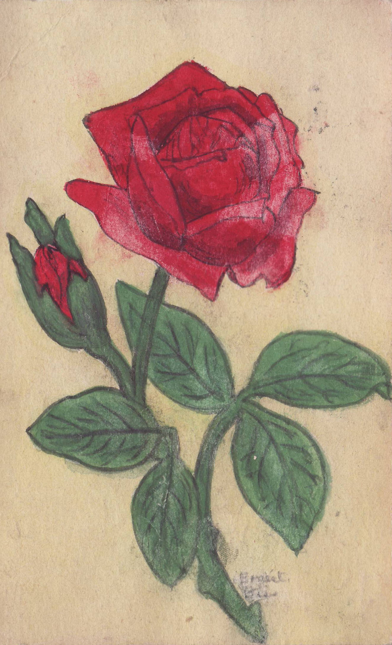 Ernest Biss postcard