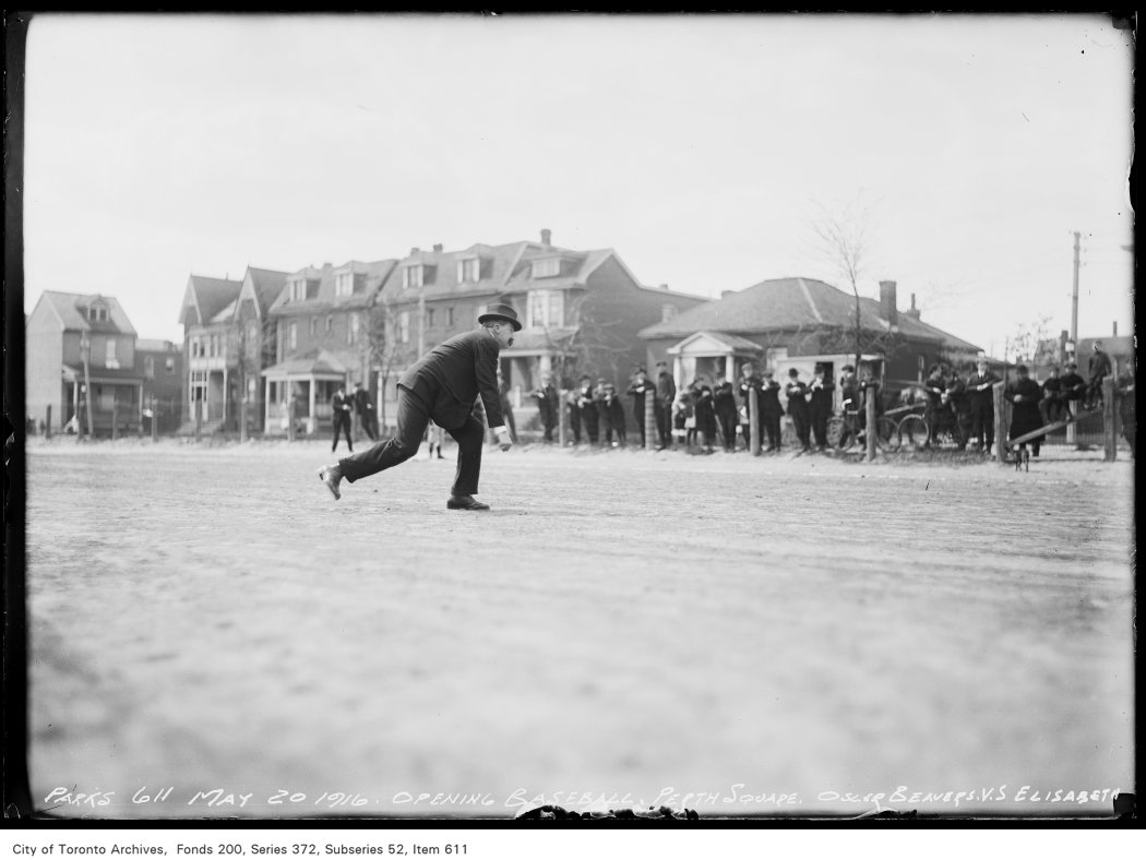 Perth Avenue Square  Opening Baseball Game Osler Beavers vs. Elizabeth